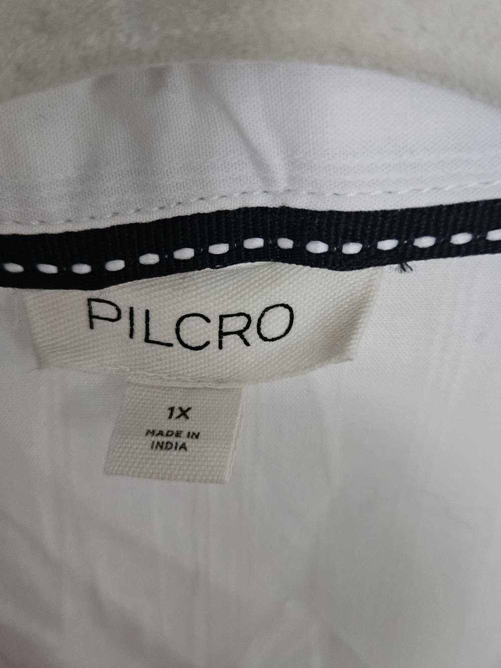 Anthropologie Pilcro White Shirt with Corset Side Tiea